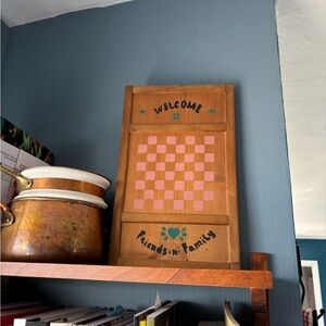 Wooden Country Welcome Decor